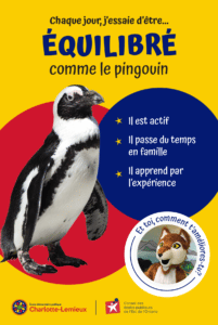 affiche profil de l'apprenant IB pingouin